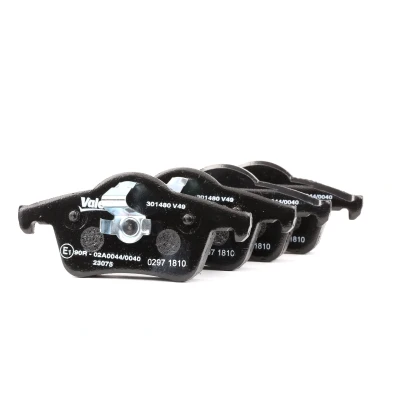 Image de VALEO 301480 Jeu de plaquettes frein FIRST Essieu arrière contact signal d&#039;usure exclu sans tôle anti bruit VOLVO: V70 2, S60 I, S80 I