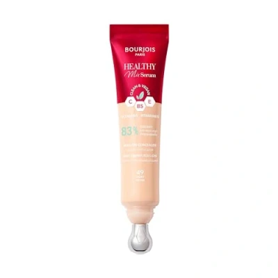 Image de Sérum correcteur 2 en 1 Bourjois Healthy Mix, lisse les rides et ridules au fil du temps, rafraîchit le contour des yeux, caféine, vitamine C, E B5, applicateur rafraîchissant, Ivory, 11 ml