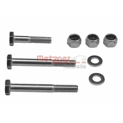 Image de METZGER 55001918 Kit d&#039;assemblage, bras de liaison Essieu avant AUDI: Cabriolet B4, 80 B4 Berline
