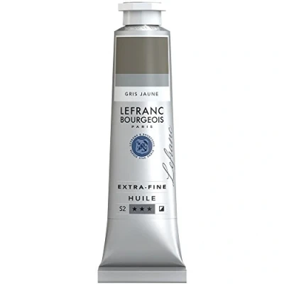 Image de Lefranc BOURGEOIS Huile 40 ml Gris Jaune Série 2
