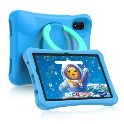 Image de UMIDIGI Tablette pour enfant 10,1&quot; Android 13, G2 enfants à partir de 3 ans, 8 Go (4+4) RAM + 64 ROM/1 To, protection des yeux 1280 x 800 HD, WiFi6, 6000 mAh MP avec étui