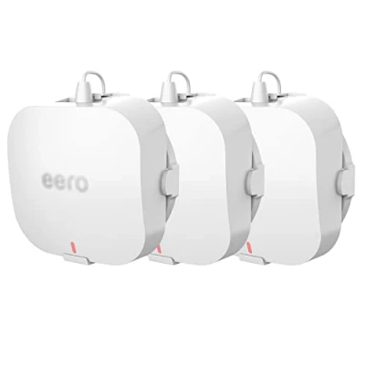 Image de Growalleter support mural pour système Wi Fi maillé eero Pro 6E, 6E avec gestion des cordons (lot de 3)