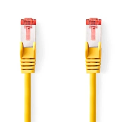 Image de Nedis CCGL85221YE15 câble de réseau Rouge, Jaune 1,5 m Cat6 S/FTP (S STP) Neuf