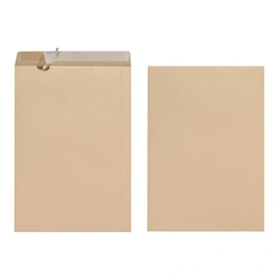 Image de Herlitz enveloppes B4 10 à patte autocollante 100 g avec intérieur pression dans d&#039;écran, emballage sous vide, blanc Lot de marron