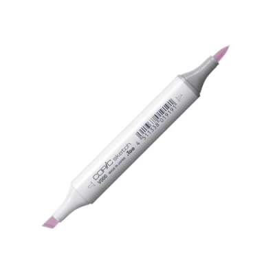 Image de COPIC Sketch V000, Pale Heath, Twin Marker avec Une Pointe de Largeur Moyenne et « Brush ».