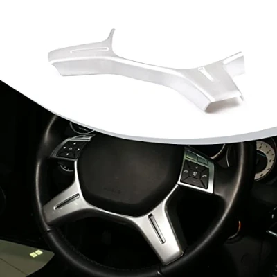 Image de DIYUCAR Accessoires de décoration volant voiture pour Benz Classe C W204 C180 C200 2011 2013 E ML GL W212 X166 W166