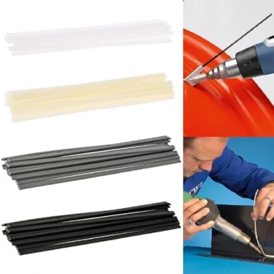 Image de Baguettes Soudure Plastique,Tiges de Soudage en Plastique Multicolore,Soudage Sticks 40PC PVC/ABS/PP/PE Fils à Souder pour 20cm