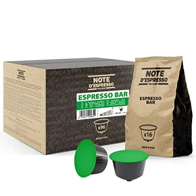Image de Note d&#039;Espresso Espresso Capsules de Café Exclusivement Compatible avec les Machines NESCAFE* DOLCE GUSTO* 96 caps