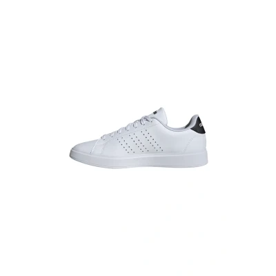 Image de adidas Homme Advantage 2.0 Shoes Chaussures, Cloud White/Core Black/Green, 38 2/3 EU