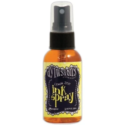 Image de Ranger Dylusions Zeste de Citron Spray d&#039;encre, Jaune