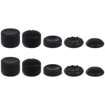 Image de AMATHINGS Embouts de manette PS4 pour une sensation jeu idéale 16 capuchons avec adhérence optimale Dualshock 4