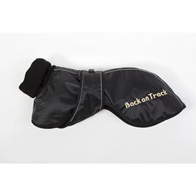 Image de Back on Track Couverture pour Chien Whippet Noir M