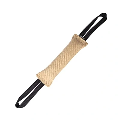 Image de Dingo Gear S00146 Boudin en Toile de Jute avec Deux Supports 28 cm x 6 K9 IGP IPO Entraînement Chien