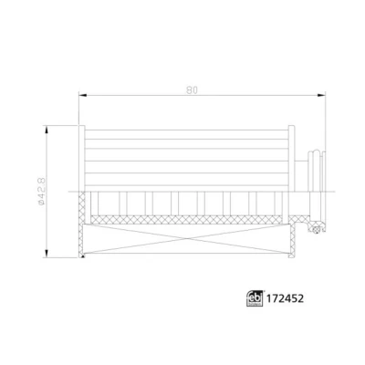 Image de Filtre à urée FEBI BILSTEIN 172452