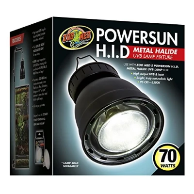 Image de Zoo Med Powersun H.I.D Douille pour Lampe UVB Reptile/Amphibien 70 W