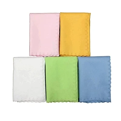 Image de Alnicov Lot de 5 chiffons nettoyage universels en microfibre pour instruments musique, guitare, violon, piano, clarinette, trompette, saxophone (couleurs mélangées)