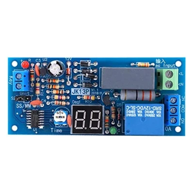 Image de Module de Relais Minuterie AC220V, 1.0W 10A/250VAC, 10A/30VDC Sortie, Temporisation Réglable, Temporisatio Minuterie(1 99sec/1 99mins)