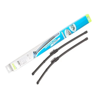 Image de Balai d&#039;essuie glace Valeo Silencio X.trm, Flat Blade Set 574303 avant Sans Cadre Fixation par goupille AUDI: A4 B7 Avant, Berline