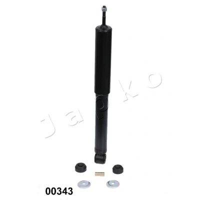 Image de JAPKO MJ00343 Amortisseur Essieu arrière Pression de gaz Système bitube télescopique Goujon en haut, Bossage bas