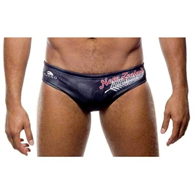 Image de Turbo New Zealand Feather Maillot de Bain, Noir, L Mixte