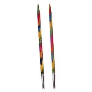 Image de KnitPro KP20413 Symphonie Aiguille Interchangeable Circulaire Normale Bois Multicolore 22 x 1,2 11,2 cm