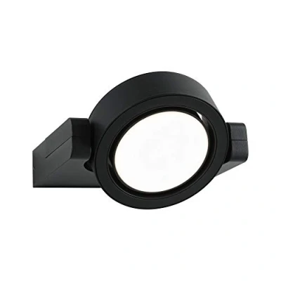Image de Paulmann 94406 d&#039;extérieur LED Applique Swivea avec tête de luminaire à cardan pivotant 360 IP44 INCL. 1x8W Lampe d&#039;Ext. 3000K, Aluminium, 8 W, Anthracite