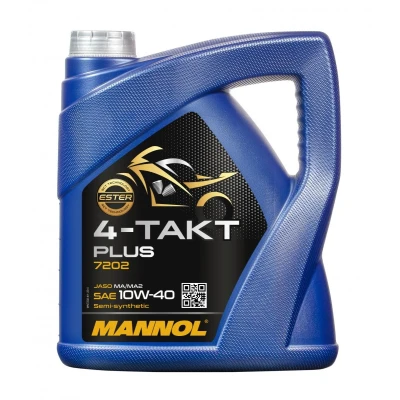 Image de Mannol 4 Takt Plus 10W 40 4I Huile moteur MN7202