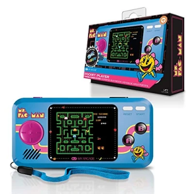 Image de My Arcade Pocket Player Ms. Pac Man Console de Jeu Portable 3 Jeux en 1
