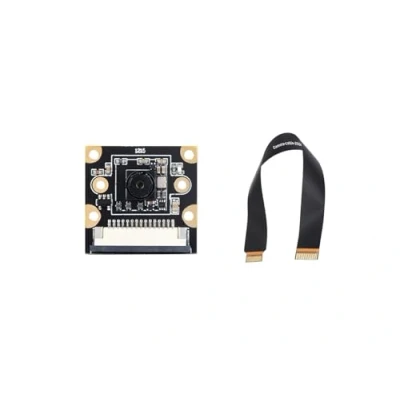 Image de Waveshare 8MP IMX219 Camera Module for Raspberry Pi 5, 3280x2464 Resolution 79.3 FOV with Pi5 CSI Flexible Cable 200mm,MIPI Interface