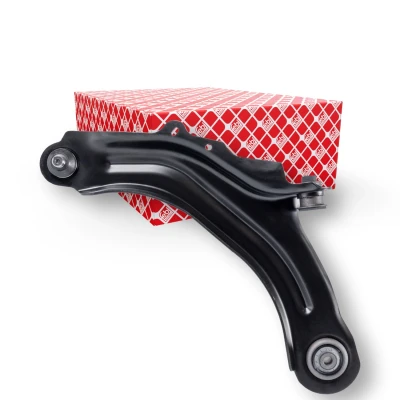 Image de FEBI BILSTEIN 22135 Bras de suspension avec roulement Essieu avant gauche, inférieur barre oscillant transversal Tôle d&#039;acier 16 RENAULT: MEGANE 2
