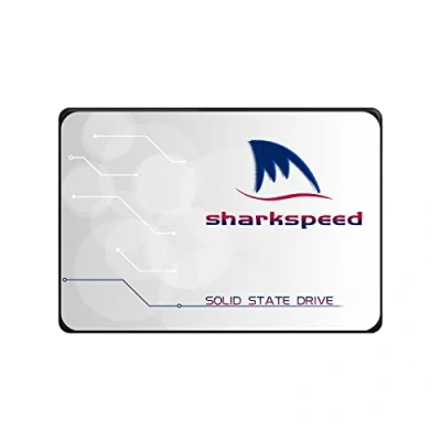 Image de S SHARKSPEED 256Go SSD Interne 2.5&quot; SATA III 3D NAND,pour Ordinateurs Portables,Ordinateurs de Bureau,PC(256Go, 2.5 Pouces)