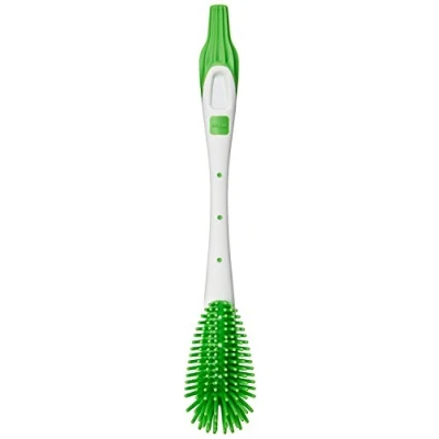 Image de MAM Soft Brush brosse à biberon avec poils extra doux Convient toutes les formes de biberons, tétine spéciale pour le nettoyage des tétines, 0+ mois, couleurs assorties