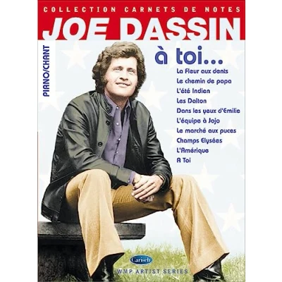 Image de Joe dassin : a toi collection carnets de notes piano, voix &amp; guitare