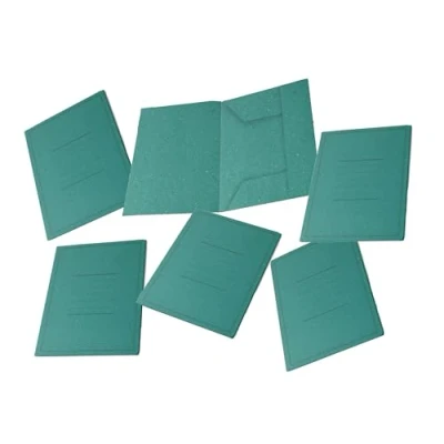 Image de Pigna 0221801VE Boîte de 50 chemises en carton à 3 rabats, avec impression, 180 g/m²