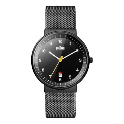 Image de Braun BN0032BKBKMHG Montre Quartz Analogique Homme Bracelet Acier inoxydable Noir