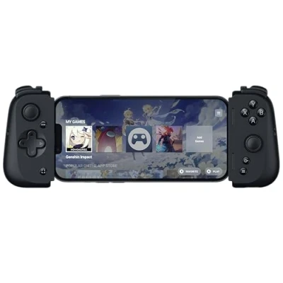 Image de Razer Kishi V2 pour iPhone Manette de jeu mobile (Adaptation universelle avec pont extensible, Stream PC et jeux console, design ergonomique, alimenté par l&#039;application Nexus) Noir