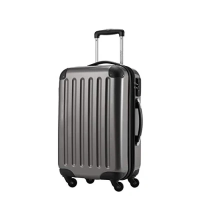 Image de HAUPTSTADTKOFFER Alex bagage à main, 55 x 35 20 cm, 4 rouleaux, 42 litres, valise de voyage, étui rigide, roulettes, bagages cabine, extensible, titane