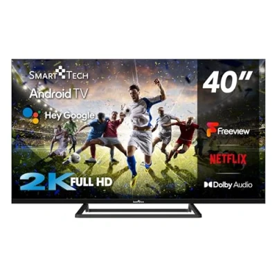 Image de Smart Tech TV LED 40&quot; (100 cm) Android 40FA20V3UK, 3 HDMI, 2USB, Full HD: 1920 * 1080, Youtube, Netflix, Prime