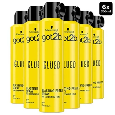 Image de Schwarzkopf Got2B Glued Blasting Freeze Hairspray 3 x 300 ml