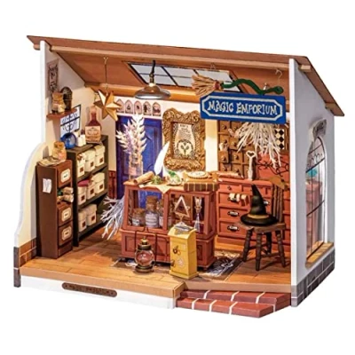 Image de Maison Miniature DIY Rolife Magic Emporium DG155 Série Mystic Archives