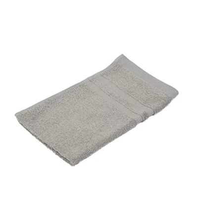 Image de Gözze Serviette d&#039;invité, Lot de 4, Douce et absorbante, 100% Coton, 30 x 50 cm Argenté