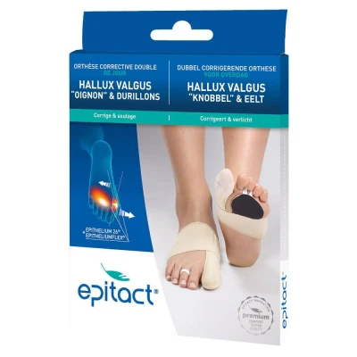 Image de epitact® Orthèse corrective double jour gauche L
