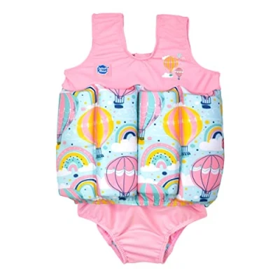 Image de Splash About Maillot de Bain pour Fille avec flottabilité réglable, Over The Rainbow, 1 2 Ans