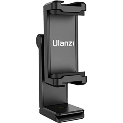 Image de Ulanzi ST 22 Support de téléphone pivotant et inclinable à 360 pour trépied avec 2 Supports Cold Shoe mounts