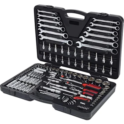 Image de KS TOOLS 918.0724 Coffret de douilles 1/4 1/2 Clés 8 à 19 mm CHROMEplus 124 pcs