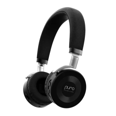Image de Puro Sound Labs JuniorJam Plus Casque audio avec limitation de volume Noir