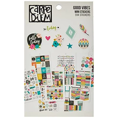 Image de Simple Stories 7956 Carpe Diem Good Vibes Mini stickers Multicolore