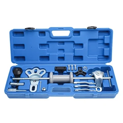 Image de FreeTec 17 pièces Extracteur de moyeu roue Kit d&#039;extraction avec marteau glissement