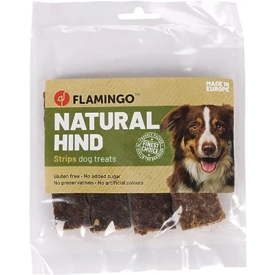 Image de Flamingo Snack Nature BICHE LAMELLES Friandises sans Glutes sucres ajoutés colorants ni conservateurs Produit d&#039;europe