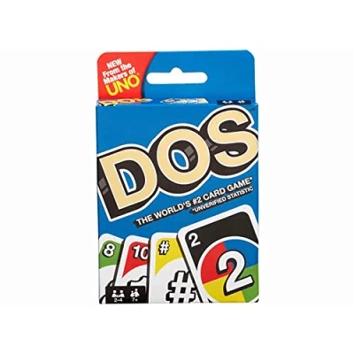 Image de Mattel Games UNO DOS CARD Jeux de société pour enfants, Taille: One Size, Multi coloured